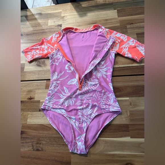 GAP Kids | Girls One piece Swimsuit Sleeves| Size L - Picture 3 of 8
